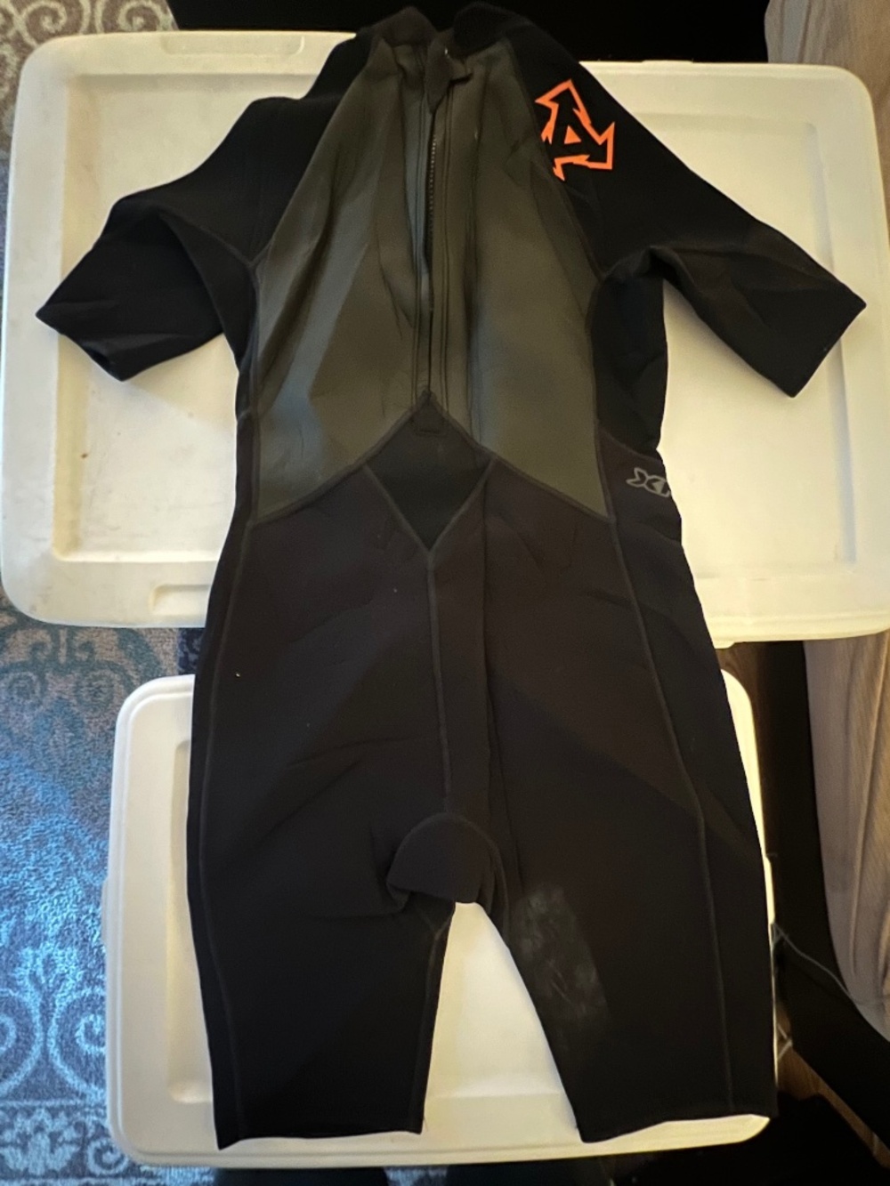 XCEL Men’s Short‑Sleeve Springsuit – Size XL – Front Zip – Style MX2210U5